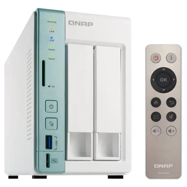 ذخیره ساز تحت شبکه کیونپ مدل تی اس 251 ای QNAP TS-251A-2G 2-Bay NAS - 2