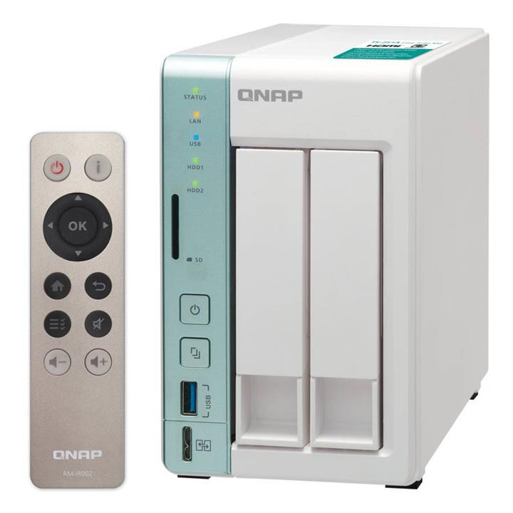 ذخیره ساز تحت شبکه کیونپ مدل تی اس 251 ای QNAP TS-251A-2G 2-Bay NAS