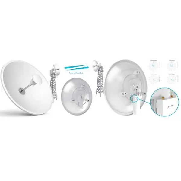 آنتن تقویتی 30 دسی بل تی پی-لینک مدل TL-ANT2424MD TP-LINK TL-ANT5830MD 5GHz 30dBi 2x2 MIMO Antenna - 2