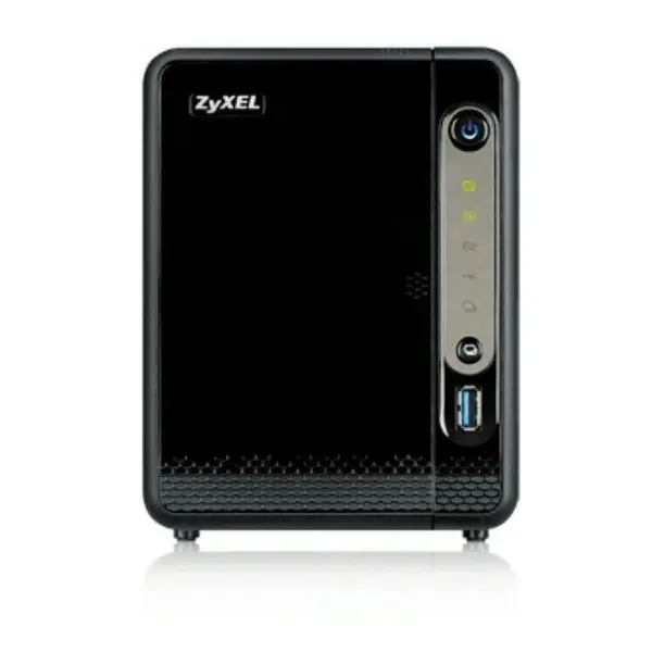 ذخیره ساز تحت شبکه زایکسل مدل ان اس ای 325 وی2 ZyXEL NSA325 v2 2-Bay Power Plus Media Server Network Storage