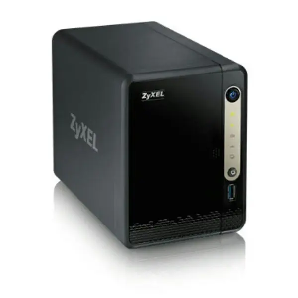 ذخیره ساز تحت شبکه زایکسل مدل ان اس ای 325 وی2 ZyXEL NSA325 v2 2-Bay Power Plus Media Server Network Storage