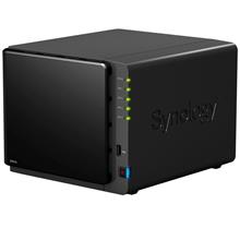 ذخیره ساز تحت شبکه 4Bay سینولوژی مدل دیسک استیشن DS414 Synology DiskStation DS414 4-Bay NAS Server