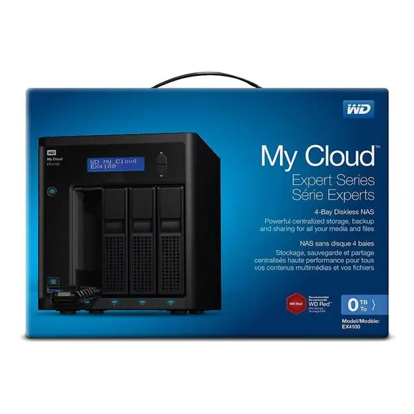 ذخیره ساز تحت شبکه 4Bay وسترن دیجیتال مدل My Cloud EX4100 بدون هارددیسک Western Digital My Cloud EX4100 4-Bay Nas - Diskless - 2