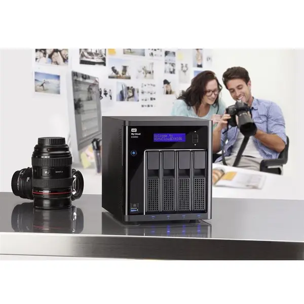 ذخیره ساز تحت شبکه 4Bay وسترن دیجیتال مدل My Cloud EX4100 بدون هارددیسک Western Digital My Cloud EX4100 4-Bay Nas - Diskless - 3