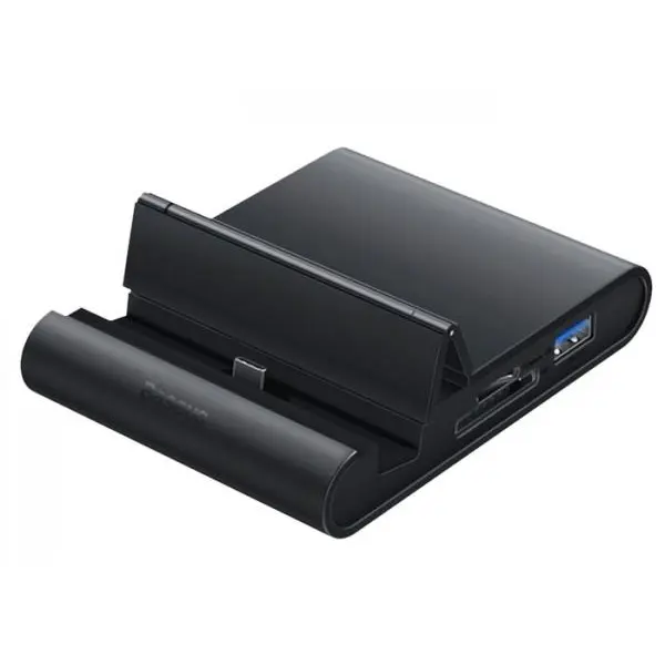 هاب تایپ‌سی 7 در 1 بیسوس Baseus BS-OH036 Mate Type-C HUB 4K HDMI Docking Station Pro