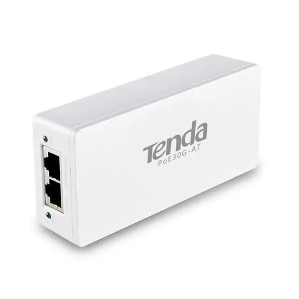 آداپتور پی او ای شبکه تندا مدل POE30G-AT Tenda POE30G-AT Gigabit PoE Injector