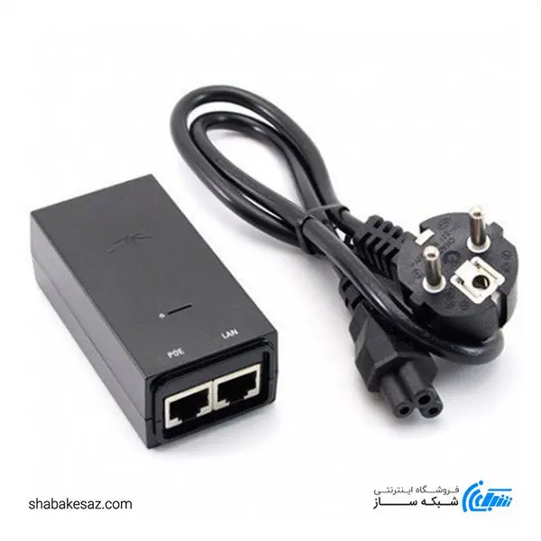 آداپتر POE یوبیکویتی UBNT PoE injector 24V 0.5A