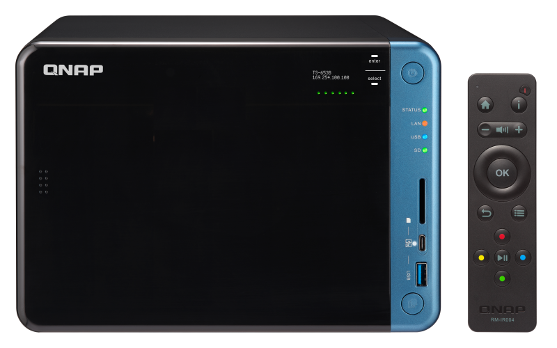 ذخیره ساز تحت شبکه کیونپ Qnap TS-453D-4G Network Storage: QNAP TS-453D-4G