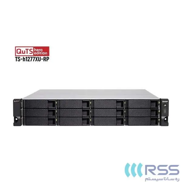 ذخیره ساز تحت شبکه کیونپ Qnap TS-h1277XU-RP-3700X-128G Network Storage: QNAP TS-h1277XU-RP-3700X-32G - 3
