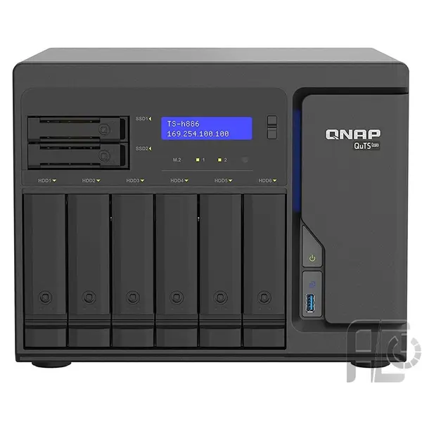 ذخیره ساز تحت شبکه کیونپ Qnap TS-h886-D1622-16G Network Storage: QNAP TS-H886-D1622-16G - 5