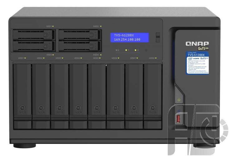 ذخیره ساز تحت شبکه کیونپ Qnap TVS-h1288X-W1250-16G Network Storage: QNAP TVS-H1288X-W1250-16G