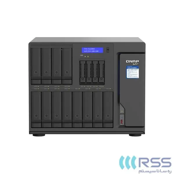 ذخیره ساز تحت شبکه کیونپ Qnap TVS-h1688X-W1250-32G Network Storage: QNAP TVS-H1688X-W1250-32G - 2