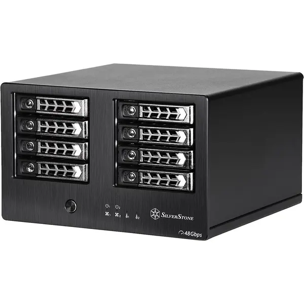ذخیره ساز تحت شبکه مدل SilverStone SST-TS821S - ارسال 25 الی 30 روز کاری