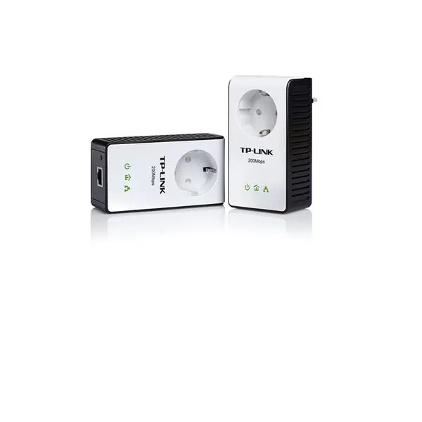 تی پی لینک آداپتور پاورلاین TL-PA251 TP-LINK TL-PA251 AV200 Multi-Streaming Powerline Adapter with AC Pass Through - 3