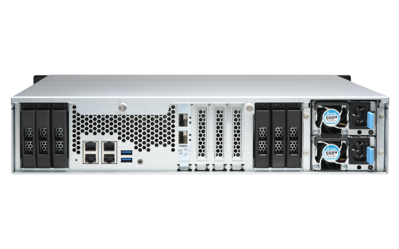 ذخیره ساز تحت شبکه کیونپ TS-1886XU-RP-D1602-4G Network Storage: QNAP TS-1886XU-RP-D1602-4G