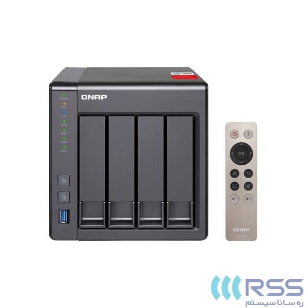 ذخیره‌ساز تحت شبکه کیونپ مدل TS-451+-2G QNAP - TS-451Plus-2G