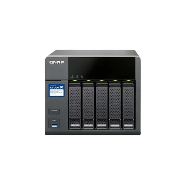 ذخیره ساز تحت شبکه کیونپ مدل TS-531X-8G بدون هارددیسک QNAP TS-531X 8GB NAS Stoage - 4