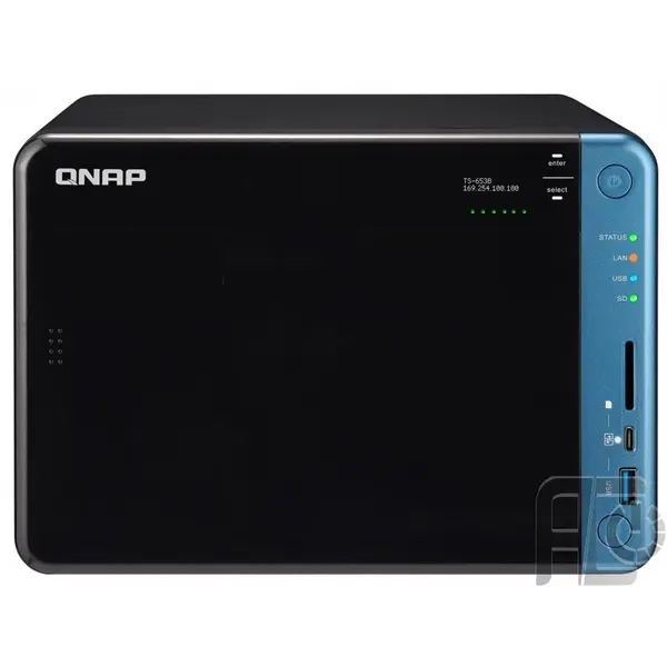 ذخیره ساز تحت شبکه بدون هارد دیسک کیونپ مدل TS-653B QNAP QNAP TS-653B 8GB NAS Storage - 4