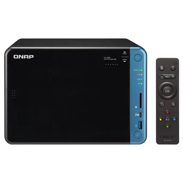 ذخیره ساز تحت شبکه بدون هارد دیسک کیونپ مدل TS-653B QNAP QNAP TS-653B 8GB NAS Storage - 5