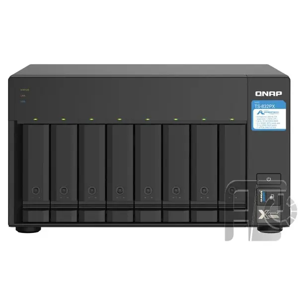 ذخیره‌ساز تحت شبکه کیونپ مدل TS-832PX-4G Network Storage: QNAP TS-832PX-4G