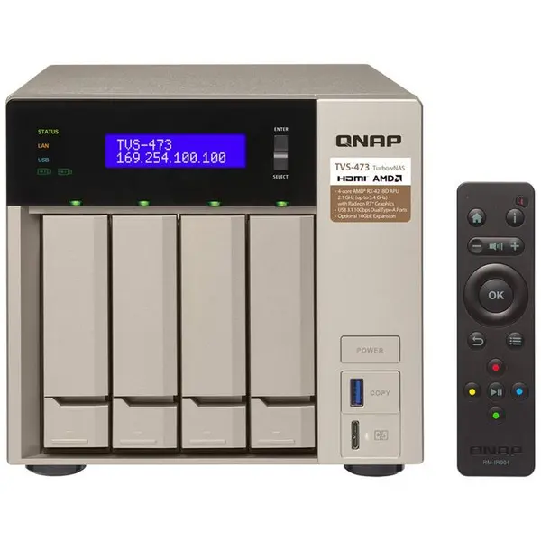ذخیره ساز تحت شبکه کیونپ مدل TVS-473-8G Qnap TVS-473-8G NAS - 3