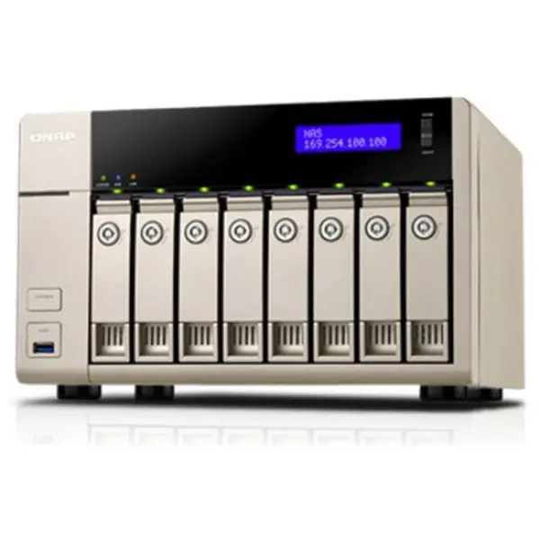 ذخیره ساز تحت شبکه کیونپ مدل TVS-863-8G بدون هارددیسک QNAP TVS-863-8G NAS - Diskless - 4