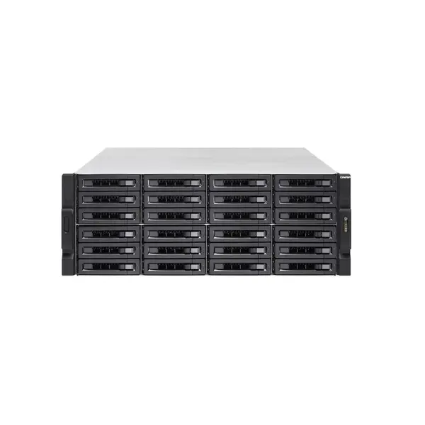 ذخیره ساز تحت شبکه کیونپ مدل TVS-EC2480U-SAS-RP-8GE-R2 بدون هارد دیسک QNAP TVS-EC2480U-SAS-RP-8GE-R2 24-Bay Rackmount Diskless NAS - 3