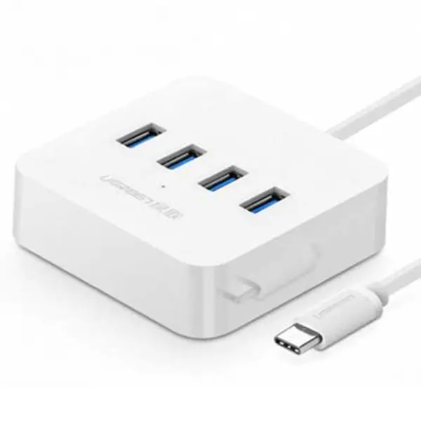 هاب UGREEN Type-C to 4-Port USB3.0