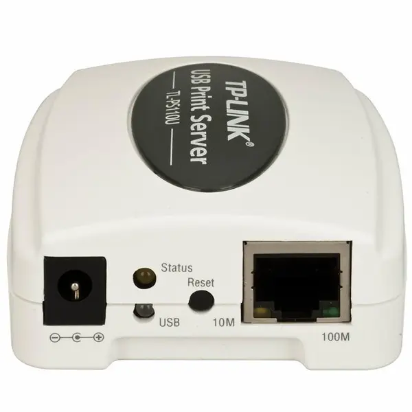 پرینت سرور تک پورت USB2.0 تی پی-لینک TP-LINK TL-PS110U P-LINK Tl-Ps110U Single Usb2.0 Port Fast Ethernet Print Server