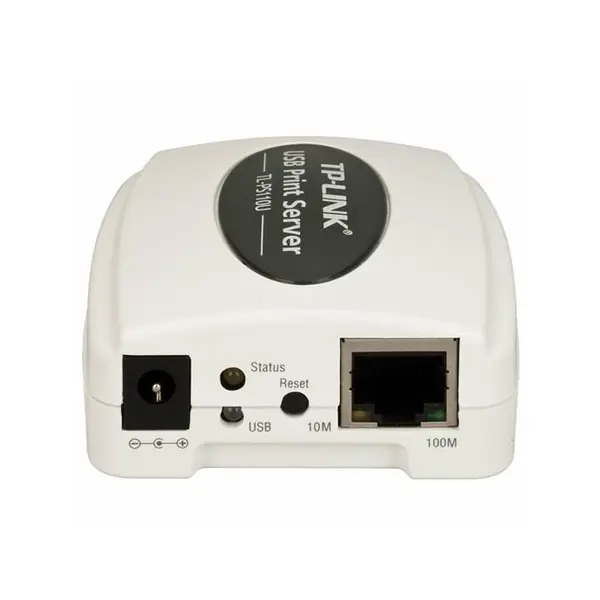 پرینت سرور تک پورت USB2.0 تی پی-لینک TP-LINK TL-PS110U P-LINK Tl-Ps110U Single Usb2.0 Port Fast Ethernet Print Server
