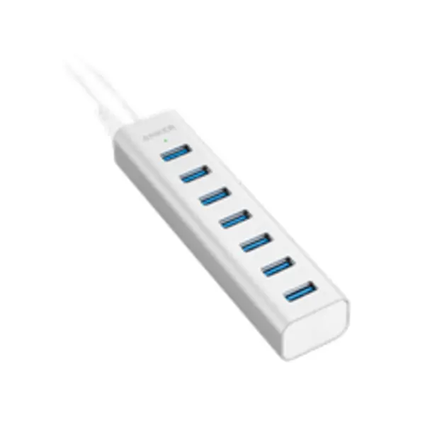 هاب USB انکر با هفت درگاه Anker usb 3.0 7-port Hub