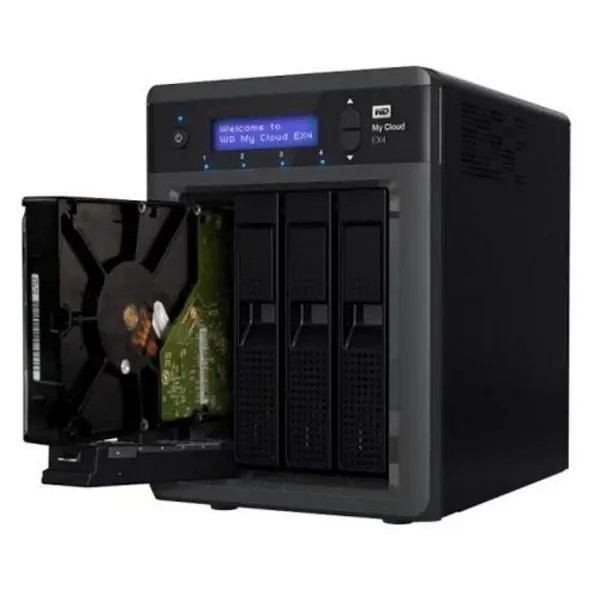 ذخیره ساز تحت شبکه Western Digital Nas Ex4 My Cloud 4-Bay 8TB - 5
