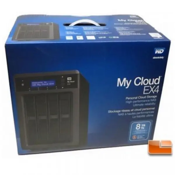 ذخیره ساز تحت شبکه Western Digital Nas Ex4 My Cloud 4-Bay 8TB - 4