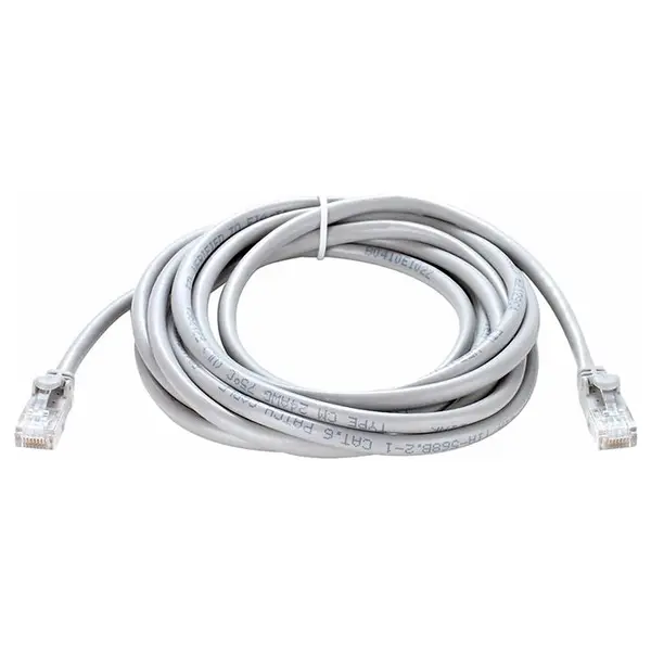 کابل شبکه دی لینک 10 متری کت 6 بدون شیلد D-Link NCB-C6UGRYR1-10 CAT6 UTP Round Patch Cord 24AWG Network Cable 10m - 3