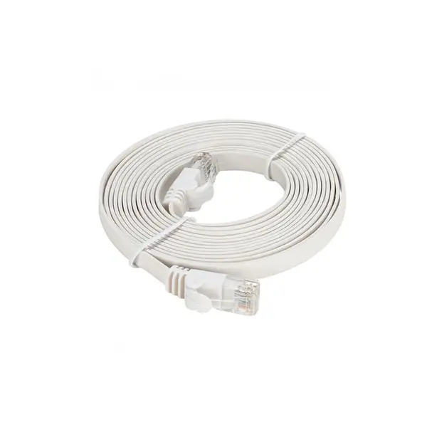 کابل شبکه 10 متری CAT6 بدون شیلد Flat دی-لینک مدل NCB-C6UWHIF1-10 D-Link NCB-C6UWHIF1-10 Cat6 UTP 32 AWG PVC Flat Patch Cord 10M - 3