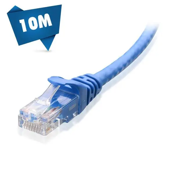 کابل شبکه 10 متری CAT6 بدون شیلد Flat دی-لینک مدل NCB-C6UWHIF1-10 D-Link NCB-C6UWHIF1-10 Cat6 UTP 32 AWG PVC Flat Patch Cord 10M - 4