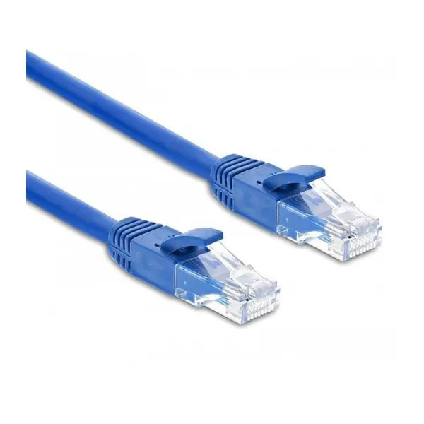 کابل شبکه وریتی 1 متری cat6 آبی - 2
