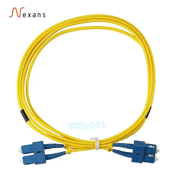 پچ کورد فیبر نوری 2 متری SC-SC Singlemode Duplex نگزنس Nexans