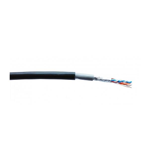 کابل شبکه دی لینک رول 305 متری کت 5E دارای فویل و با روکش پی وی سی D-Link NCB-C6FOBLR-305 Cat6 23AWG FTP Outdoor Network Cable Roll 305M