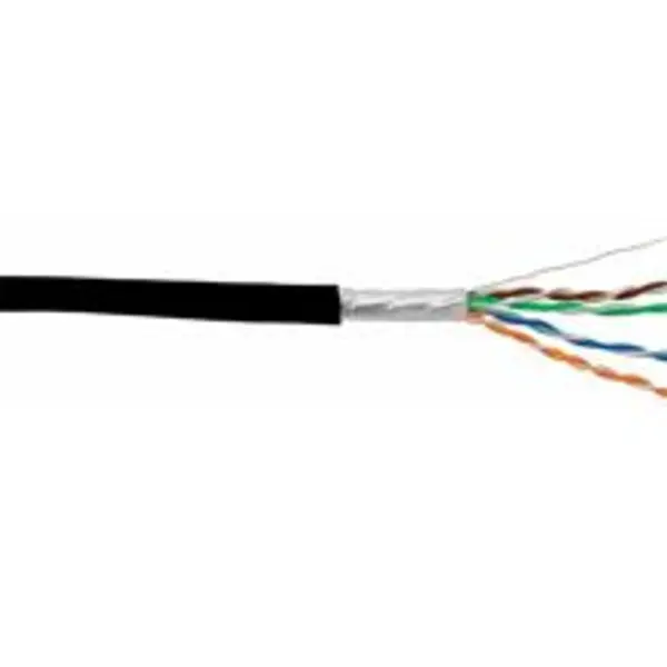 کابل شبکه دی لینک رول 305 متری کت 5E دارای فویل و با روکش پی وی سی D-Link NCB-5EFOBLR-305 Cat5E 24AWG UTP Outdoor Network Cable Roll 305M - 4