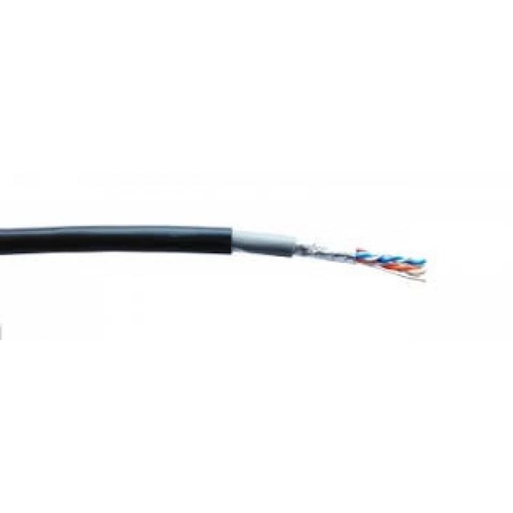 کابل شبکه دی لینک رول 305 متری کت 5E دارای فویل و با روکش پی وی سی D-Link NCB-C6FOBLR-305 Cat6 23AWG FTP Outdoor Network Cable Roll 305M