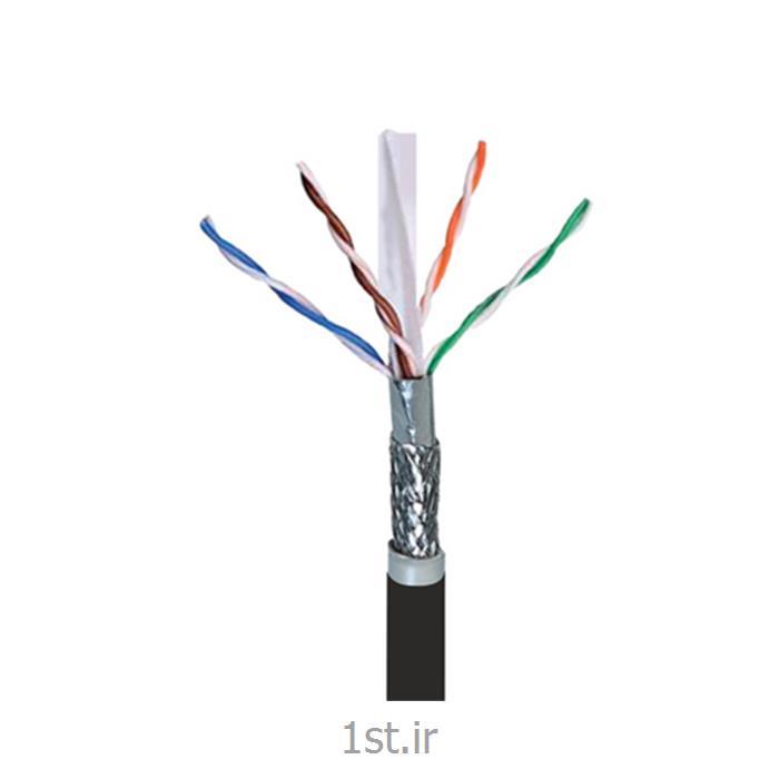 کابل شبکه کی نت 305 متری کت 6 به طول 305 متر Knet K-N2001 CAT6 SFTP Outdoor Network Cable 305M