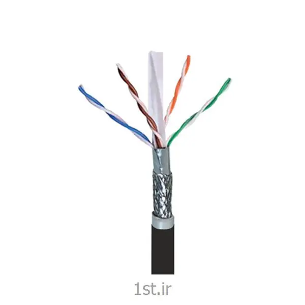 کابل شبکه کی نت 305 متری کت 6 به طول 305 متر Knet K-N2001 CAT6 SFTP Outdoor Network Cable 305M - 4