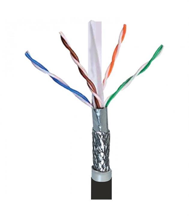 کابل شبکه کی نت 305 متری کت 6 به طول 305 متر Knet K-N2001 CAT6 SFTP Outdoor Network Cable 305M