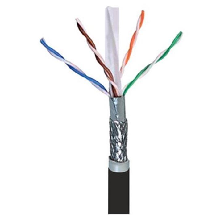 کابل شبکه کی نت 305 متری کت 6 به طول 305 متر Knet K-N2001 CAT6 SFTP Outdoor Network Cable 305M