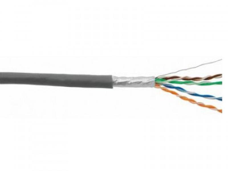 کابل شبکه دی لینک رول 305 متری کت 6 دارای فویل و با روکش پی وی سی D-Link NCB-C6SFGRR-305 Cat6 24AWG SFTP Network Cable Roll 305M