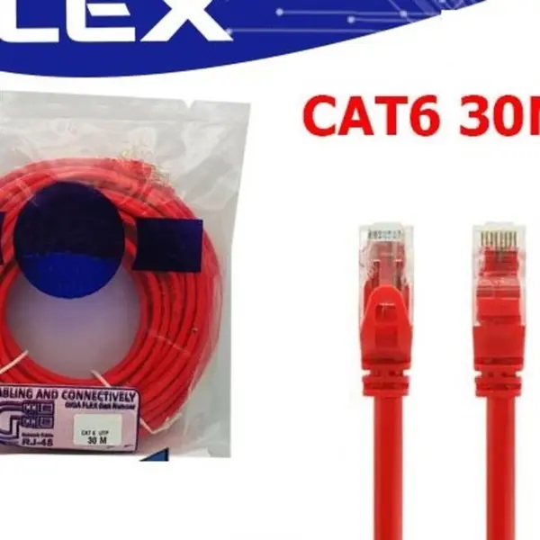 کابل شبکه 30 متری CAT6 UTP NEXANS - 2
