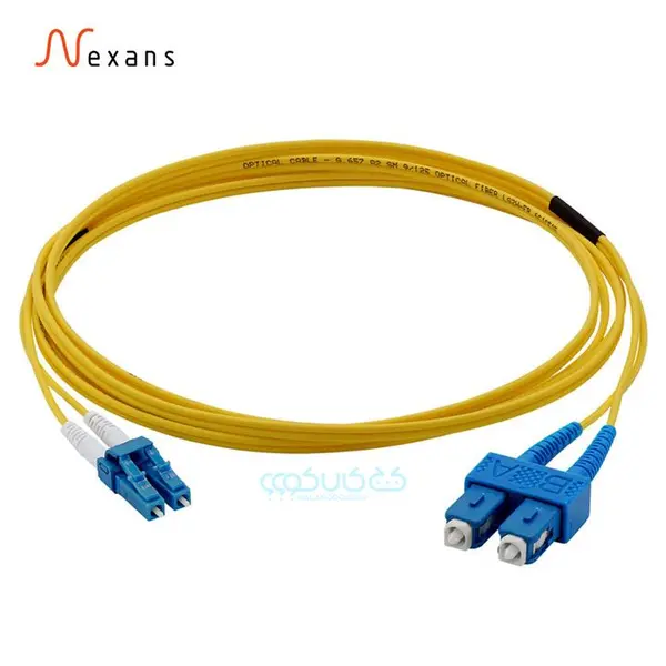 پچ کورد فیبر نوری 3 متری SC-LC Singlemode Duplex نگزنس Nexans