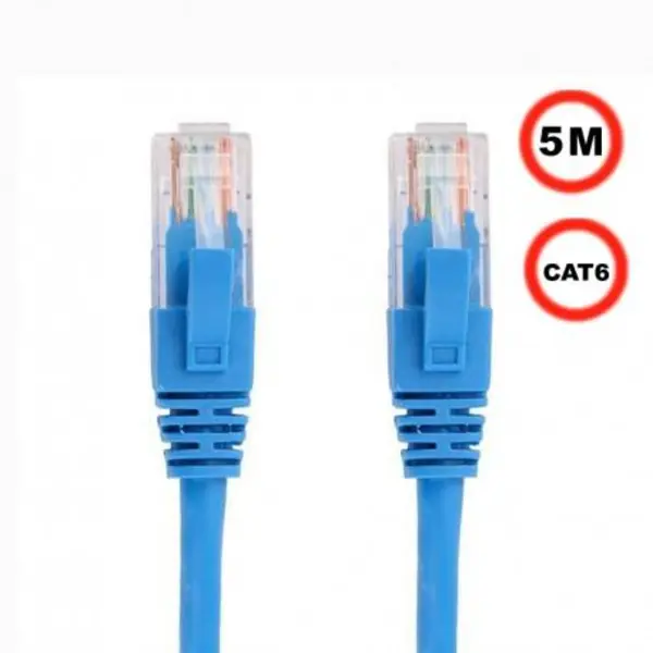 کابل پچ کورد 5متر کت6 کی نت KNET PATCH CORD 5M CAT6 - 4