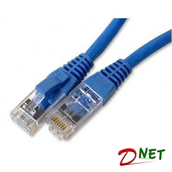کابل شبکه CAT5E دی نت به طول 50 سانتی متر D Net Cat5E Patch Cord 50 CM - 3